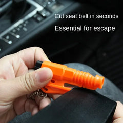 Safety Hammer Car Escape Tool 3-in-1 Window Breaker Seat belt Cutter Compact Emergency Hammer Escape Tool for Car Accessories