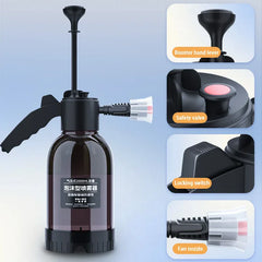 SEAMETAL Car Wash Foam Sprayer 2L Hand Pump Pneumatic Foam Cannon Snow Foam Car Wash Spray Bottle for Car Home Cleaning Tools