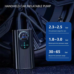 12V Electric Air Compressor High Precision Mini Tire Pump Quick Inflating Electronic Inflatable Pump for Motorcycle Car Bike