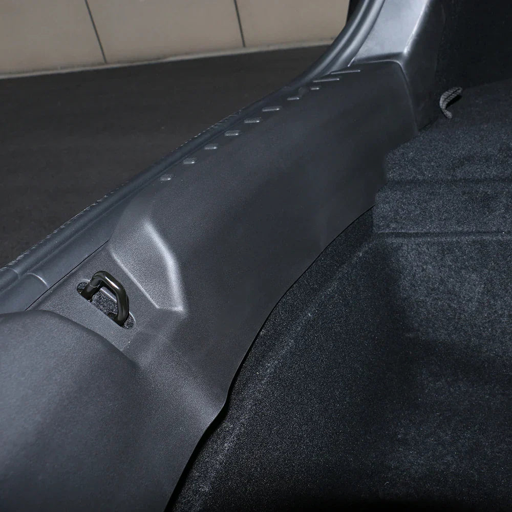 For Tesla New Model 3 Highland 2024 Trunk Threshold Strip TPE or Metal Back Sill Anti Scratch Protection Lid