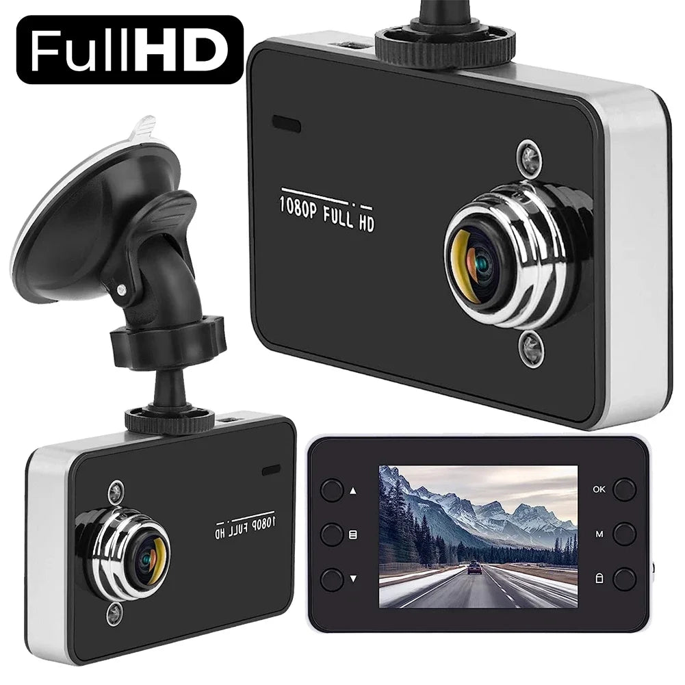 1080P Full HD Dash Cam Loop Recording Car DVR Motion Detection Car Camcorder Night Vision Support TF 32G 140 Degree View Angle