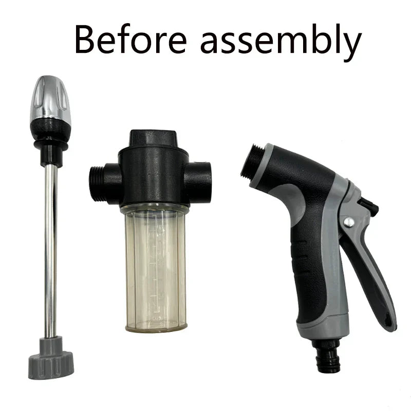 High Pressure Spray Water Gun Washing Garden Watering Hose Nozzle Sprinkler Car Cleaning Wash Tool Kits Auto Washer Guns