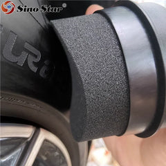 Car Wheel Polishing Waxing Sponge With Lid Tire Wash Wipe Water Suction Sponge Pad Wax Polishing Tyre Cleaning Tools