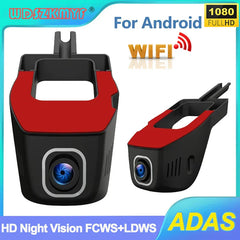 Car DVR USB 1080P Car Camera Wifi Video Recorde Front Camera ADAS Dashcam for Android Auto Multimedia Black box Car Assecories